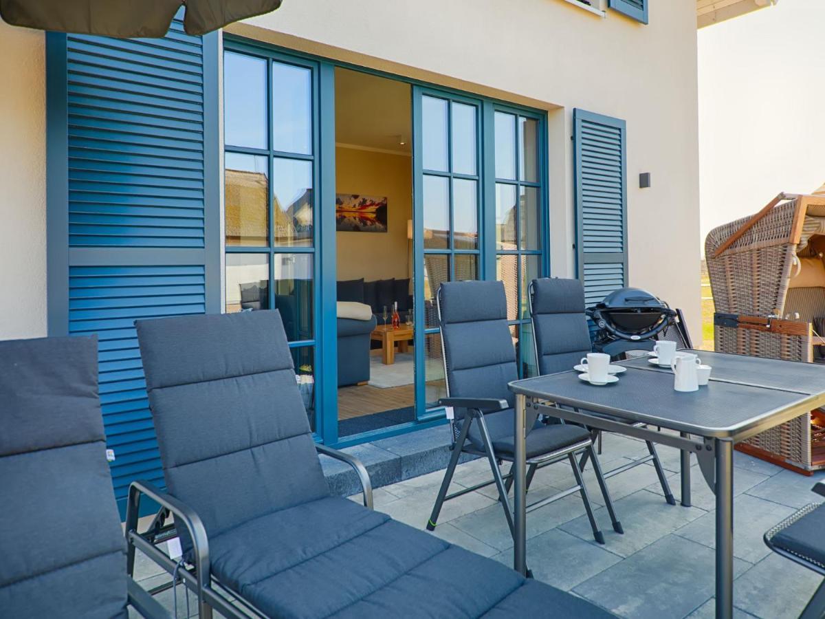 Reetland Am Meer - Luxus Reetdachvilla Mit 3 Schlafzimmern, Sauna Und Kamin F18 Dranske Εξωτερικό φωτογραφία